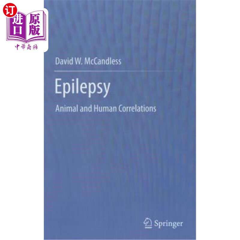 海外直订医药图书Epilepsy: Animal and Human Correlations 癫痫:动物和人类的相关性