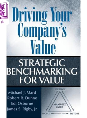 现货 推动公司价值 价值的战略标杆 Driving Your Company's Value Strategic Benchmarking for Value 英文原版 Mich
