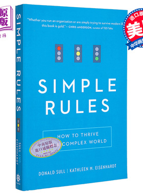 现货 【中商原版】简单规则：如何在复杂世界里茁壮成长 英文原版 Simple Rules: How to Thrive in a Complex World