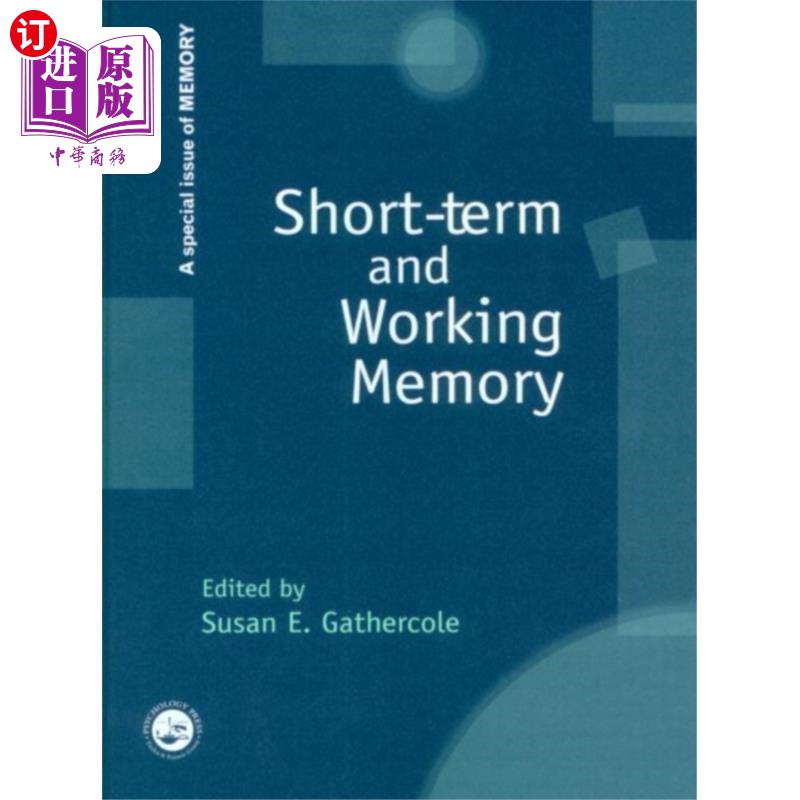 海外直订Short-term and Working Memory 短期记忆和工作记忆