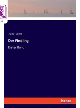 海外直订德语 Der Findling: Erster Band 你的第一卷