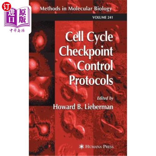 海外直订Cell Cycle Checkpoint Control Protocols 细胞周期检查点控制协议