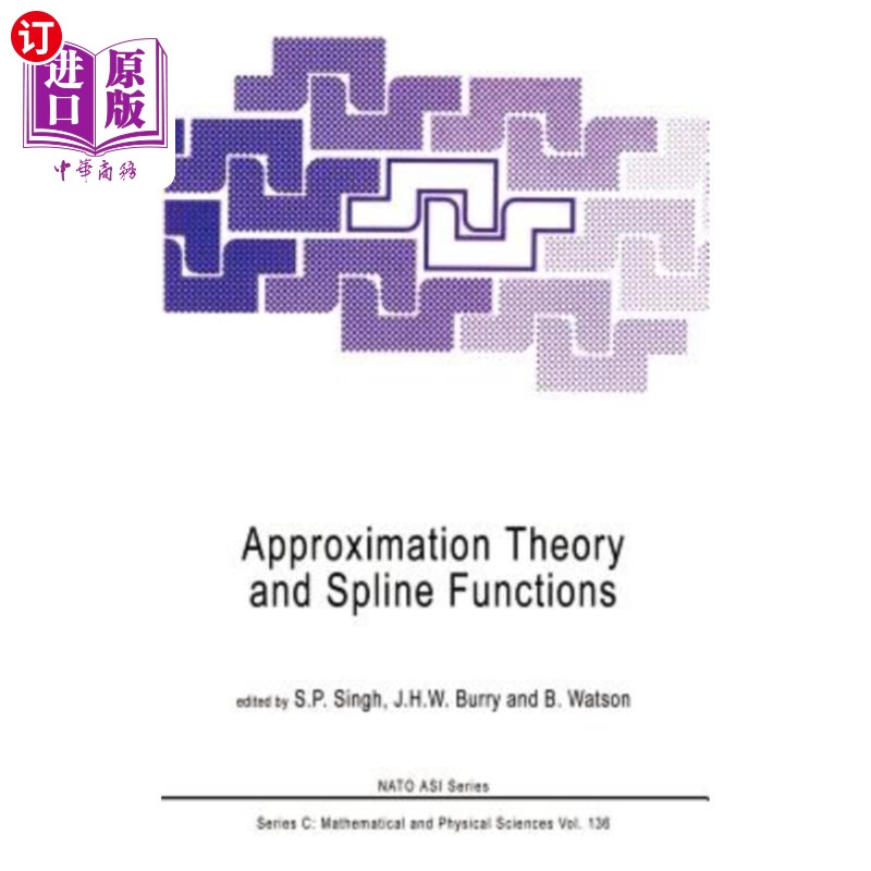 海外直订Approximation Theory and Spline Functions 逼近理论与样条函数