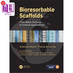 海外直订医药图书Bioresorbable Scaffolds: From Basic Concept to Clinical Applications 生物可吸收支架:从基本概念到临