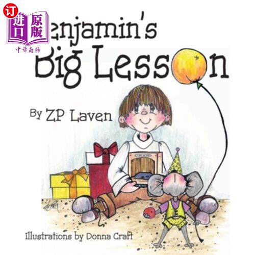 海外直订Benjamin's Big Lesson 本杰明的重要教训