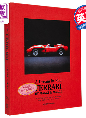红色之梦 法拉利 赛车跑车指南 英文原版 A Dream in Red Ferrari by Maggi & Maggi Stuart Codling 摄影集【中商原版】