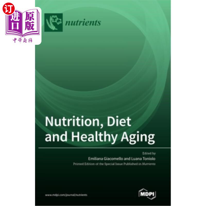 海外直订医药图书Nutrition, Diet and Healthy Aging 营养、饮食与健康老龄化