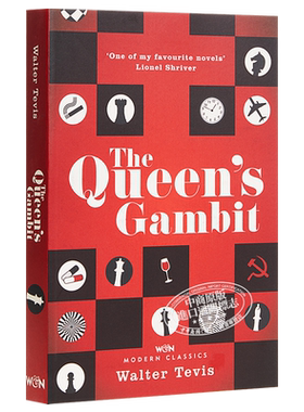 后翼弃兵 女王的棋局 原著版小说 沃尔特 特维斯 英文原版 The Queen's Gambit Netflix Drama Walter Tevis【中商原版】