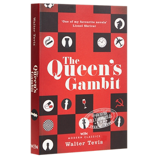预售 后翼弃兵 女王的棋局 原著版小说 沃尔特 特维斯 英文原版 The Queen's Gambit Netflix Drama Walter Tevis【中商原版】
