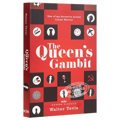后翼弃兵 女王的棋局 原著版小说 沃尔特 特维斯 英文原版 The Queen's Gambit Netflix Drama Walter Tevis【中商原版】