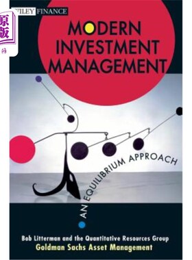海外直订Modern Investment Management: An Equilibrium Approach 现代投资管理:一种均衡方法
