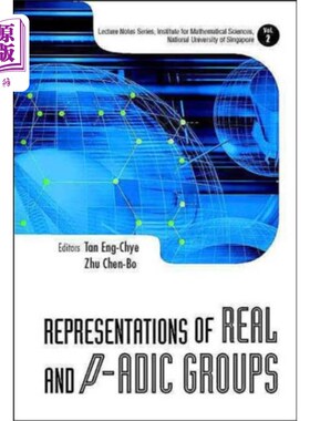 海外直订Representations Of Real And P-adic Groups 实群和P-adic group的表示