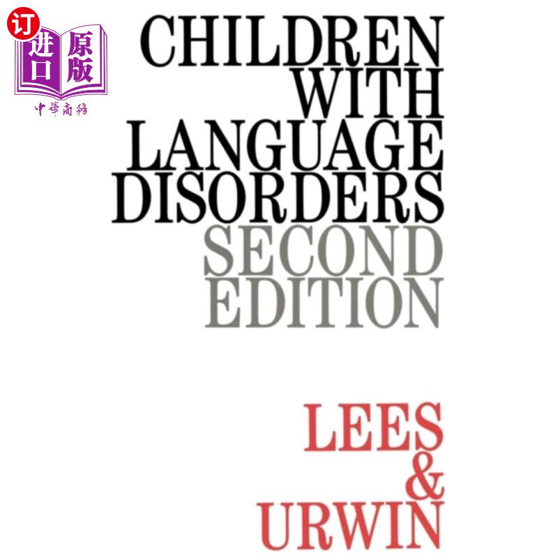 海外直订Children with Language Disorders 有语言障碍的儿童
