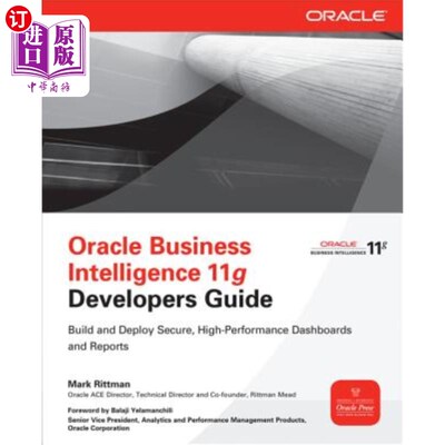 海外直订Oracle Business Intelligence 11g Developers Guide Oracle商业智能11g开发人员指南