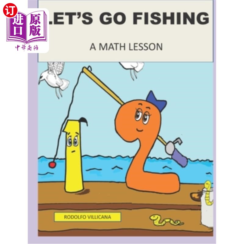 海外直订Let's Go Fishing: A Math Lesson 让我们去钓鱼:数学课