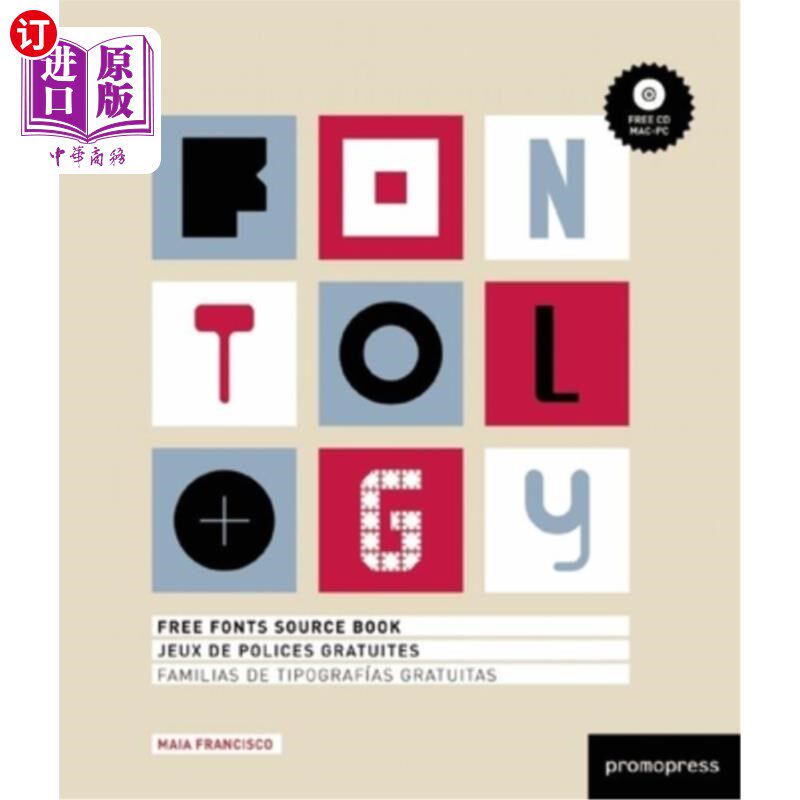 海外直订海外直订Fontology: Free Fonts Source Book  Fontology:免费字体源码书