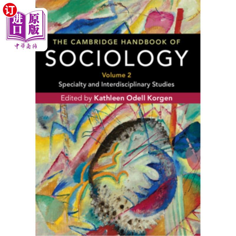 海外直订The Cambridge Handbook of Sociology 剑桥社会学手册:专业和跨学科研究