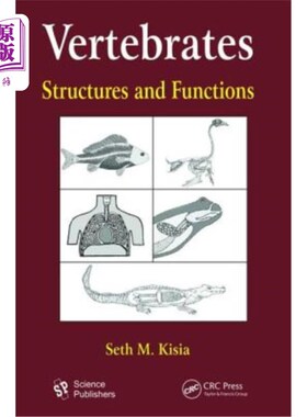 海外直订Vertebrates: Structures and Functions 脊椎动物:结构和功能