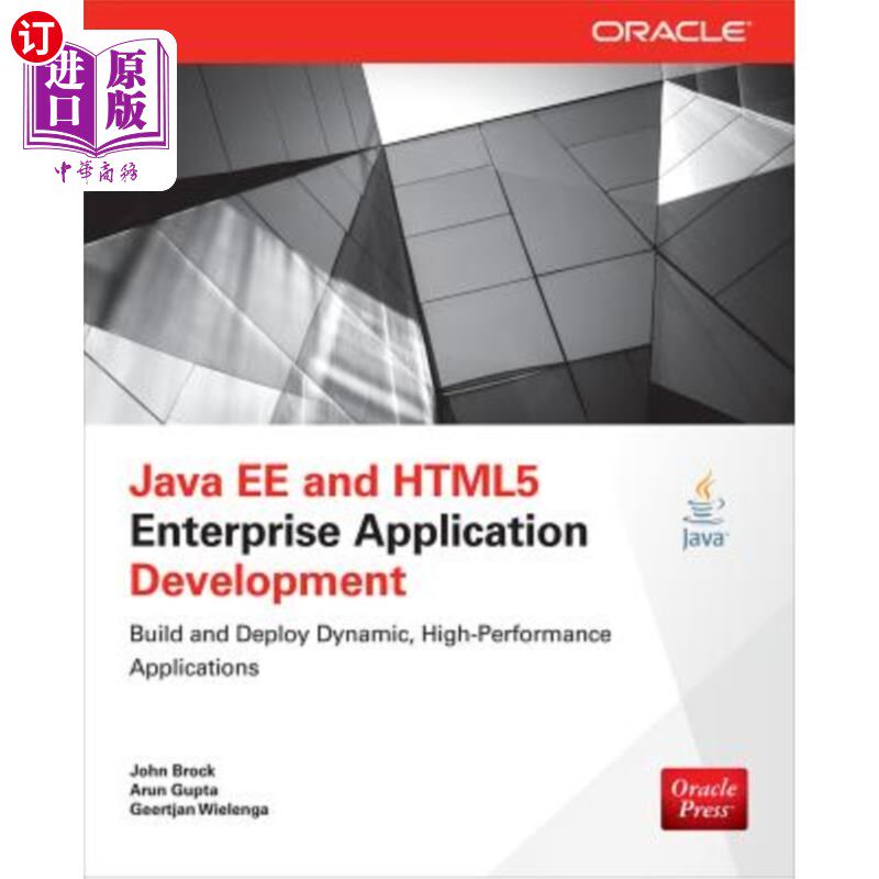海外直订Java EE and HTML5 Enterprise Application Development Java EE和HTML5企业应用程序开发