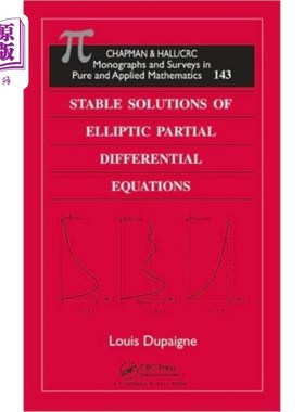 海外直订Stable Solutions of Elliptic Partial Differentia... 椭圆型偏微分方程的稳定解