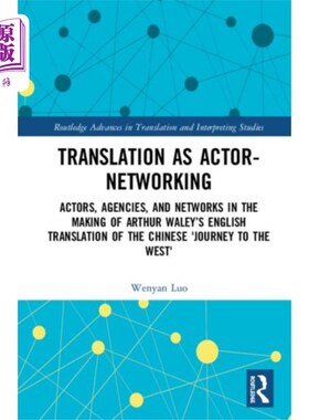 海外直订Translation as Actor-Networking 翻译作为演员