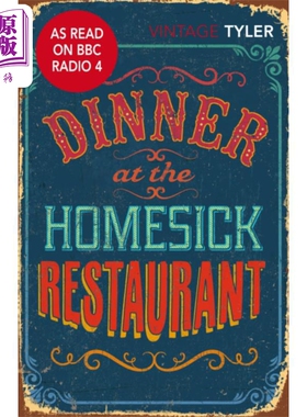 思家饭店的晚餐 安妮 泰勒 Dinner at the Homesick Restaurant 英文原版 Anne Tyler【中商原版】