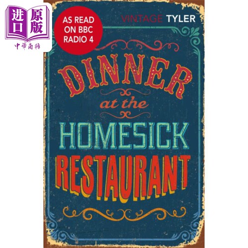 思家饭店的晚餐 安妮 泰勒 Dinner at the Homesick Restaurant 英文原版 Anne Tyler【中商原版】