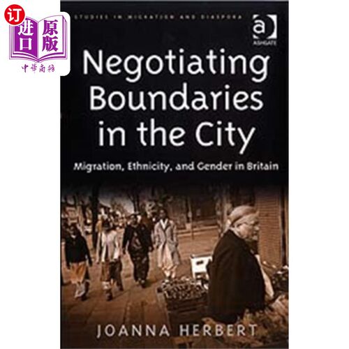 海外直订Negotiating Boundaries in the City 在城市里谈判边界