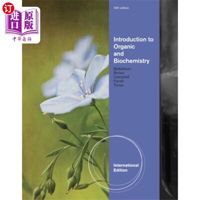 海外直订Introduction to Organic and Biochemistry, International Edition 有机与生物化学导论，国际版