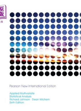 海外直订Applied Multivariate Statistical Analysis: Pears... 应用多元统计分析:Pearson新国际版