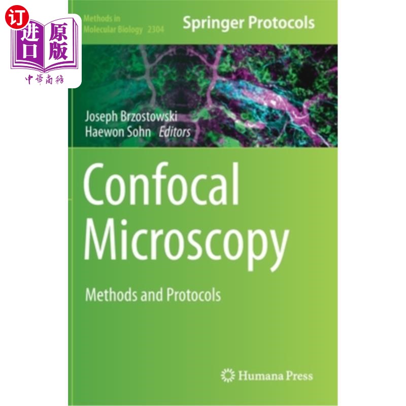 海外直订Confocal Microscopy: Methods and Protocols 共聚焦显微镜:方法和协议