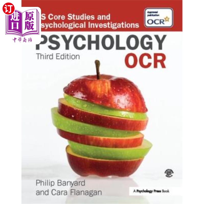 海外直订OCR Psychology: As Core Studies and Psychological Investigations OCR心理学:作为核心研究和心理调查