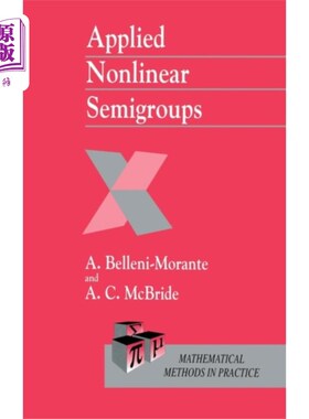 海外直订Applied Nonlinear Semigroups 应用非线性半群