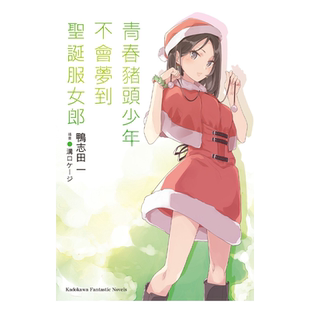 预售 轻小说 青春猪头少年不会梦到圣诞服女郎 青春猪头少年系列 13 鸭志田一 台版轻小说 角川出版【中商原版】