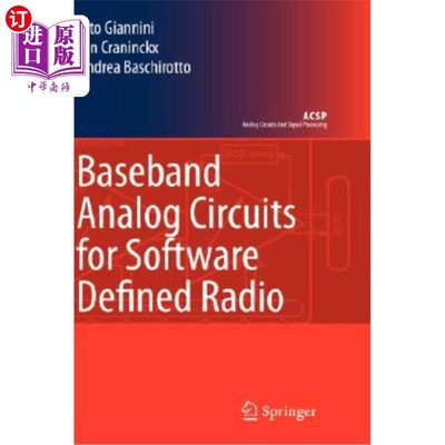 海外直订Baseband Analog Circuits for Software Defined Radio 软件无线电基带模拟电路