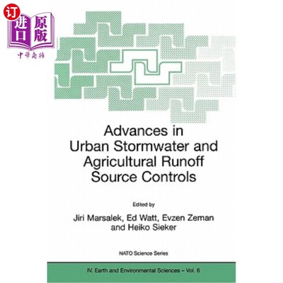 海外直订Advances in Urban Stormwater and Agricultural Runoff Source Controls 城市雨水与农业径流源控制研究进展