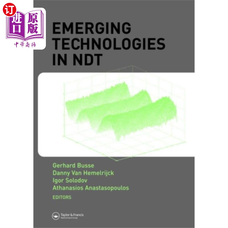 海外直订Emerging Technologies in NDT 无损检测新兴技术