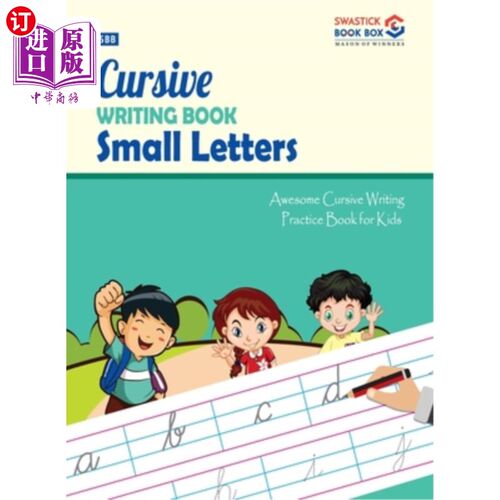 海外直订SBB Cursive Writing Small Letters SBB草书书写小字母