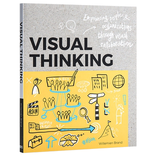 【中商原版】视觉思维 英文原版 Visual Thinking: Empowering People and Organisations through Visual Collaboration