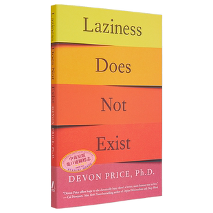 懒惰不存在 Laziness Does Not Exist 英文原版 Devon Price 克服社会压力【中商原版】