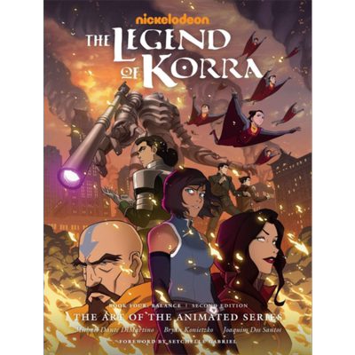 现货 降世神通 科拉传奇 动画设定集 卷4 英文原版 Michael Dante DiMartino【中商原版】