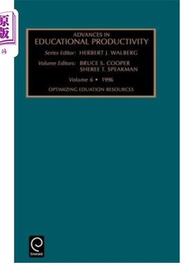 海外直订Optimizing Educational Resources 优化教育资源