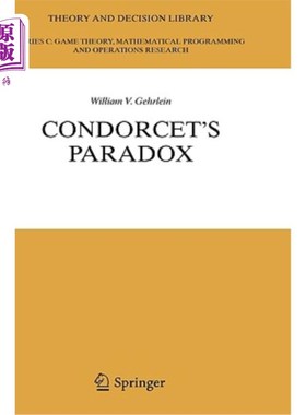 海外直订Condorcet's Paradox 孔多塞悖论