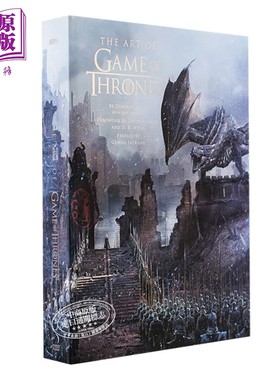 权力的游戏周边 权力的游戏设定集 英文原版 The Art of Game of Thrones 冰与火之歌