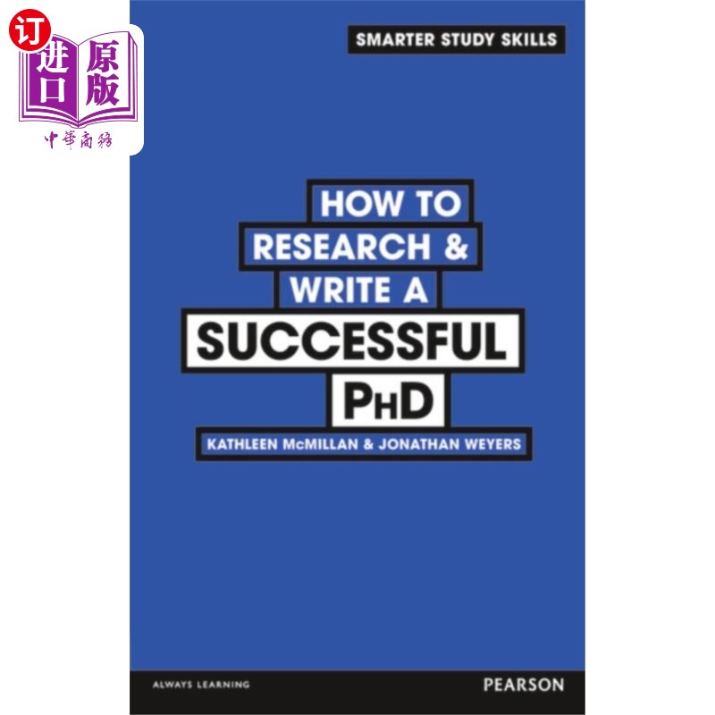 海外直订How to Research & Write a Successful PhD 如何研究和写一篇成功的博士论文