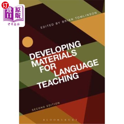 海外直订Developing Materials for Language Teaching: Second Edition 语言教学发展教材第二版