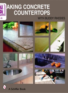 海外直订Making Concrete Countertops 制作混凝土台面