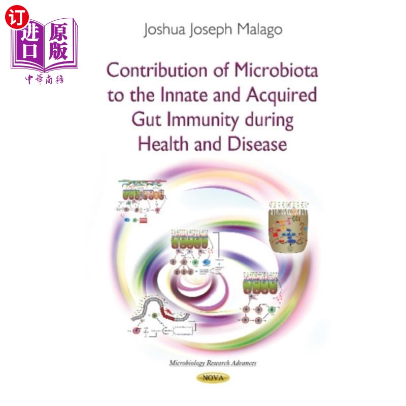海外直订医药图书Contribution of Microbiota to the Innate & Acquired Gut Immunity During Health & 健康和疾病期间微生