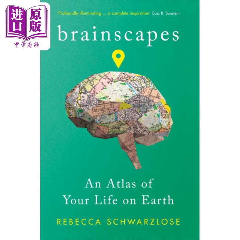 大脑景观 大脑中扭曲的奇妙地图 英文原版 Brainscapes Rebecca Schwarzlose【中商原版】