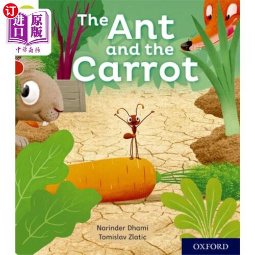 海外直订Oxford Reading Tree Story Sparks: Oxford Level 2... 牛津阅读树故事火花:牛津第二关:蚂蚁和胡萝卜